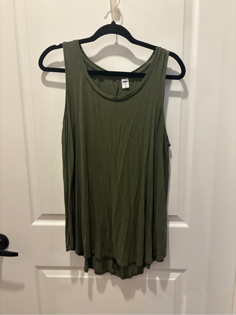 Old Navy Olive Green Relaxed Swing Tank